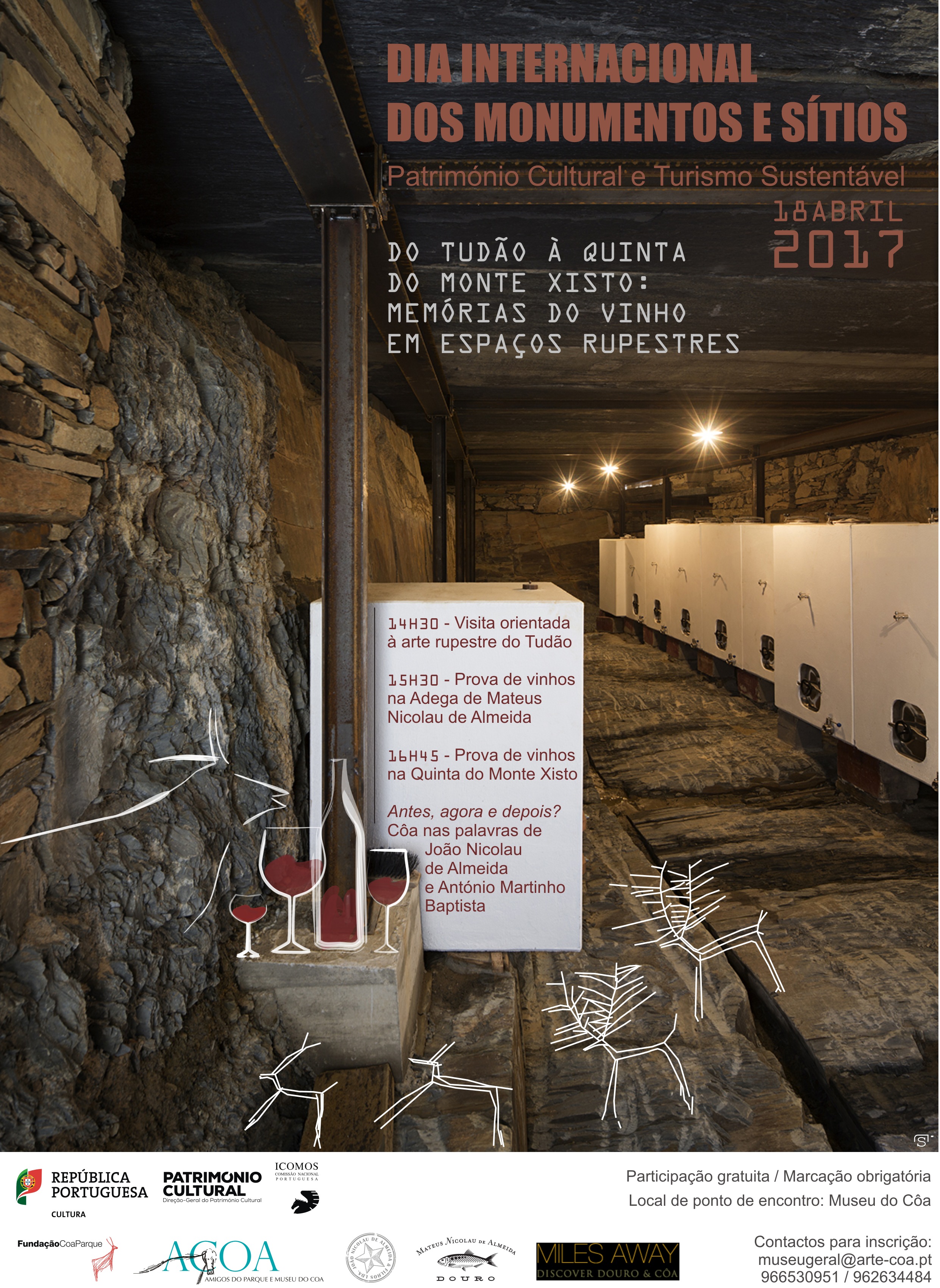 Do Tudão à Quinta do Monte Xisto: memórias do vinho em espaços rupestres